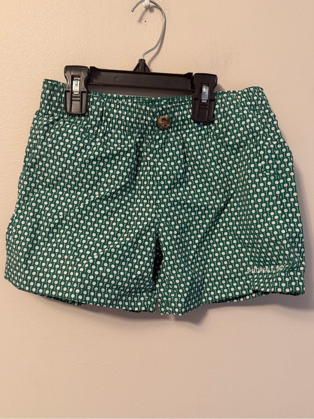 Properly Tied Green Golf Ball Mallard Shorts